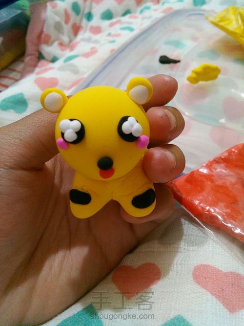 手把手教你捏小老虎 第15步