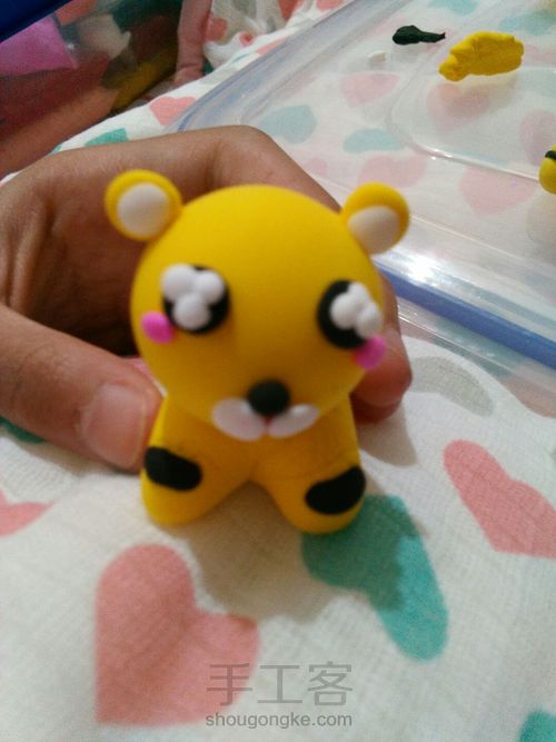 手把手教你捏小老虎 第16步