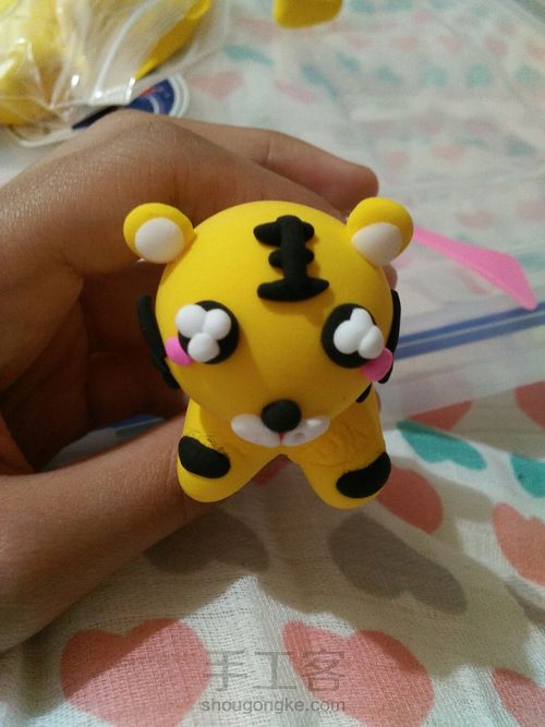 手把手教你捏小老虎 第19步