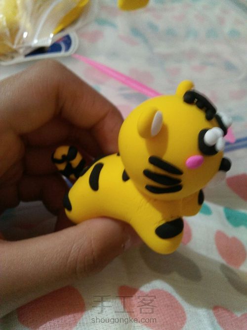 手把手教你捏小老虎 第20步