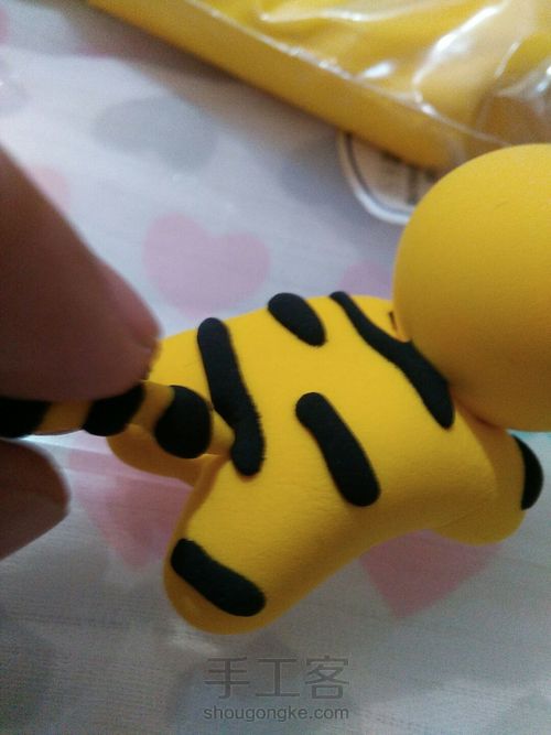 手把手教你捏小老虎 第8步
