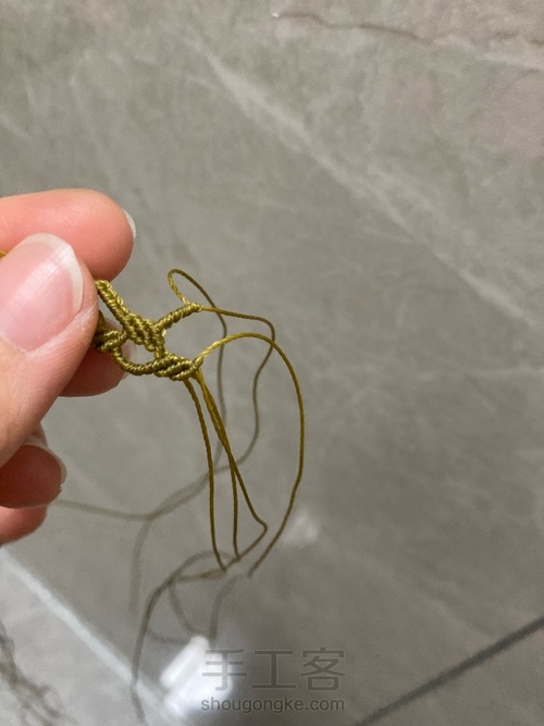 水波纹手绳 第15步