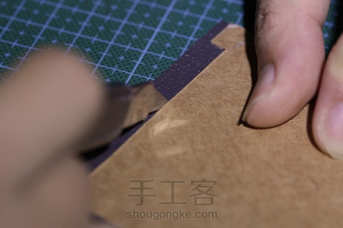 傻瓜式法羊编织短夹教程 第37步