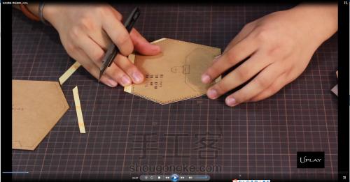 手工皮具教程 | Hera钻石包 视频及图文制作过程 第4步