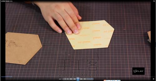 手工皮具教程 | Hera钻石包 视频及图文制作过程 第3步