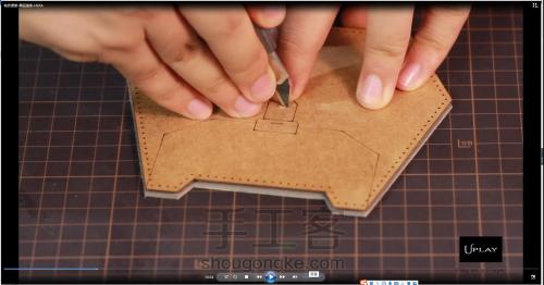 手工皮具教程 | Hera钻石包 视频及图文制作过程 第13步