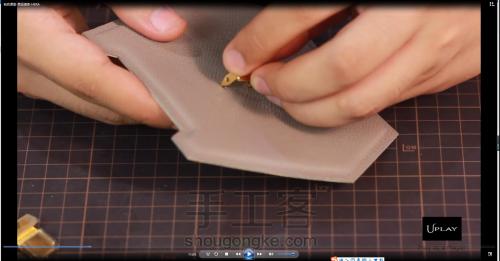 手工皮具教程 | Hera钻石包 视频及图文制作过程 第14步