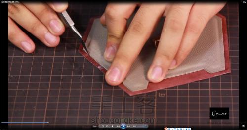 手工皮具教程 | Hera钻石包 视频及图文制作过程 第21步