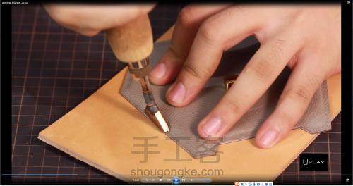 手工皮具教程 | Hera钻石包 视频及图文制作过程 第23步