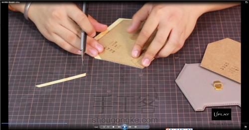 手工皮具教程 | Hera钻石包 视频及图文制作过程 第27步