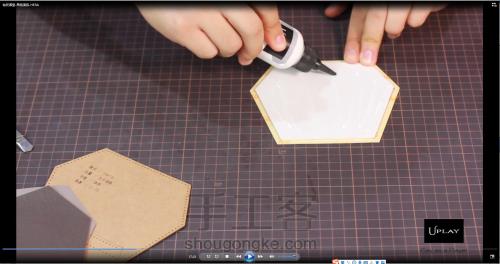 手工皮具教程 | Hera钻石包 视频及图文制作过程 第32步