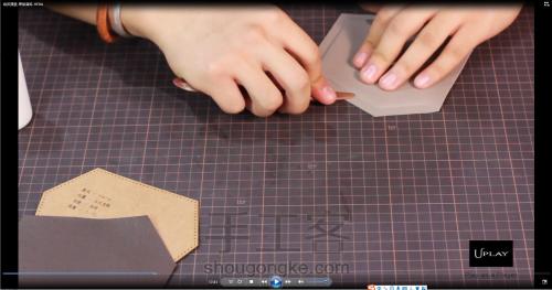 手工皮具教程 | Hera钻石包 视频及图文制作过程 第35步