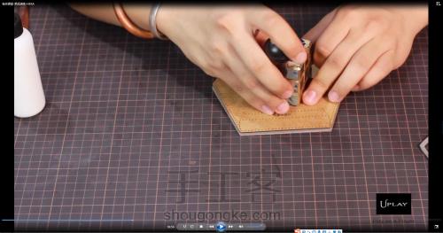 手工皮具教程 | Hera钻石包 视频及图文制作过程 第40步