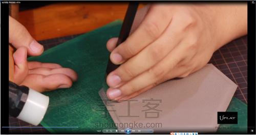 手工皮具教程 | Hera钻石包 视频及图文制作过程 第41步