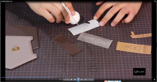 手工皮具教程 | Hera钻石包 视频及图文制作过程 第45步