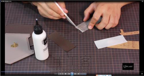 手工皮具教程 | Hera钻石包 视频及图文制作过程 第44步