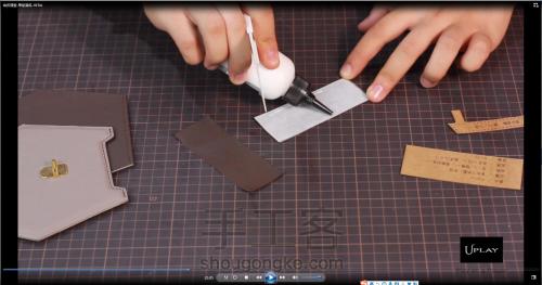 手工皮具教程 | Hera钻石包 视频及图文制作过程 第47步