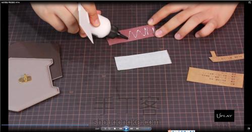 手工皮具教程 | Hera钻石包 视频及图文制作过程 第48步