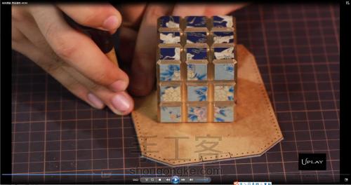 手工皮具教程 | Hera钻石包 视频及图文制作过程 第65步