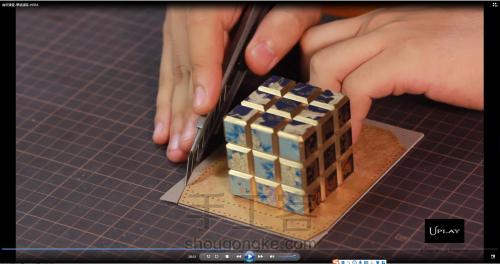手工皮具教程 | Hera钻石包 视频及图文制作过程 第64步
