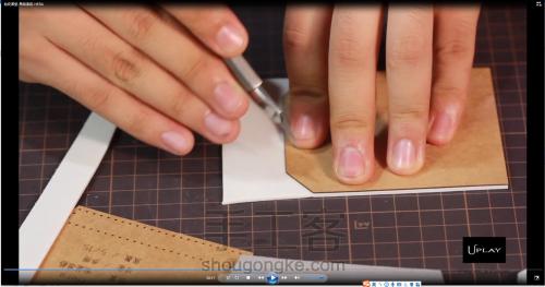 手工皮具教程 | Hera钻石包 视频及图文制作过程 第66步