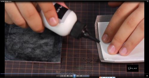 手工皮具教程 | Hera钻石包 视频及图文制作过程 第73步