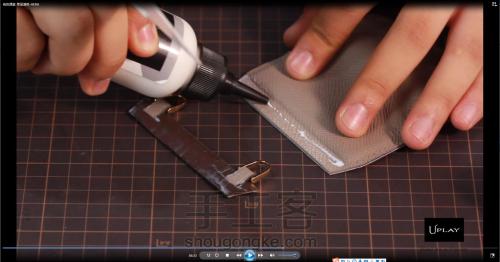 手工皮具教程 | Hera钻石包 视频及图文制作过程 第79步