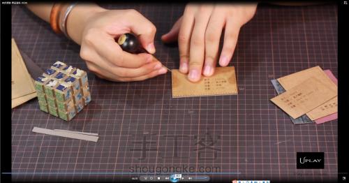 手工皮具教程 | Hera钻石包 视频及图文制作过程 第88步