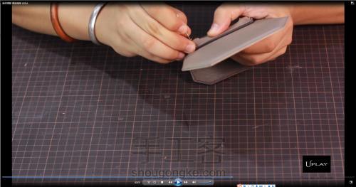 手工皮具教程 | Hera钻石包 视频及图文制作过程 第84步