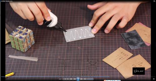 手工皮具教程 | Hera钻石包 视频及图文制作过程 第91步
