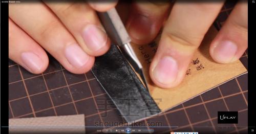 手工皮具教程 | Hera钻石包 视频及图文制作过程 第89步
