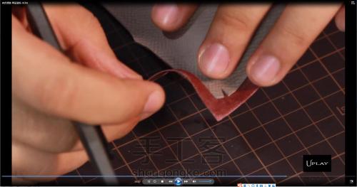 手工皮具教程 | Hera钻石包 视频及图文制作过程 第108步