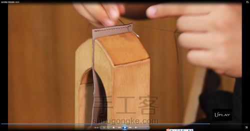 手工皮具教程 | Hera钻石包 视频及图文制作过程 第113步