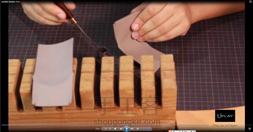 手工皮具教程 | Hera钻石包 视频及图文制作过程 第112步