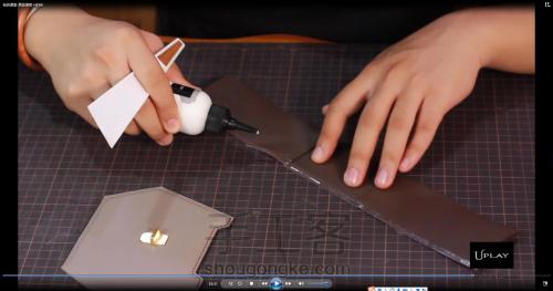 手工皮具教程 | Hera钻石包 视频及图文制作过程 第118步
