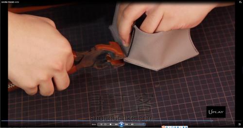 手工皮具教程 | Hera钻石包 视频及图文制作过程 第121步