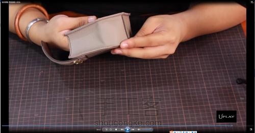 手工皮具教程 | Hera钻石包 视频及图文制作过程 第125步