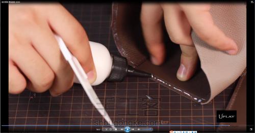 手工皮具教程 | Hera钻石包 视频及图文制作过程 第123步