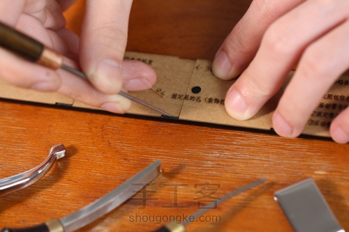手工皮具|一条皮带的从0到1。 第28步