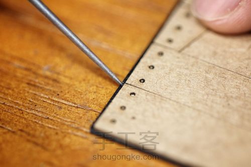手工皮具 | 一份诚意的手工皮具功课，三折横款短夹怎么做？ 第72步