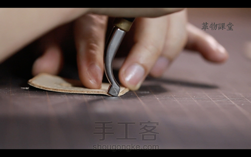 手工皮具 | Mercury邮差包简单制作流程 第8步