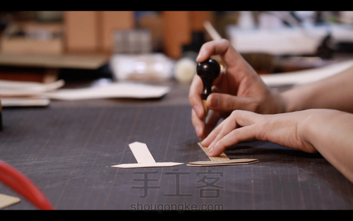 手工皮具 | Mercury邮差包简单制作流程 第21步