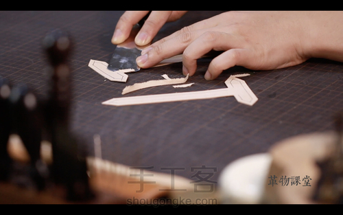 手工皮具 | Mercury邮差包简单制作流程 第23步