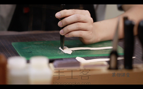 手工皮具 | Mercury邮差包简单制作流程 第24步