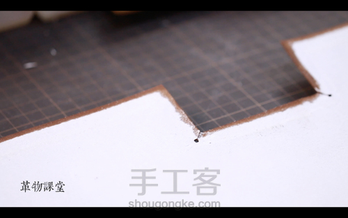 手工皮具 | Mercury邮差包简单制作流程 第47步