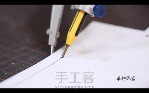 手工皮具 | Mercury邮差包简单制作流程 第46步