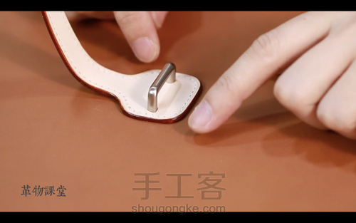 手工皮具 | Mercury邮差包简单制作流程 第50步