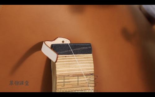 手工皮具 | Mercury邮差包简单制作流程 第49步