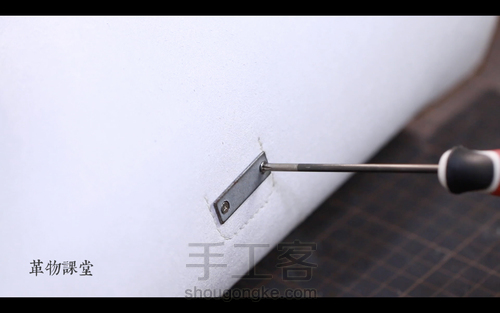 手工皮具 | Mercury邮差包简单制作流程 第51步