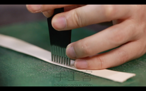 手工皮具 | Mercury邮差包简单制作流程 第74步